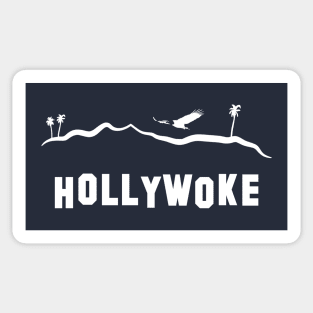 Hollywoke version two Sticker